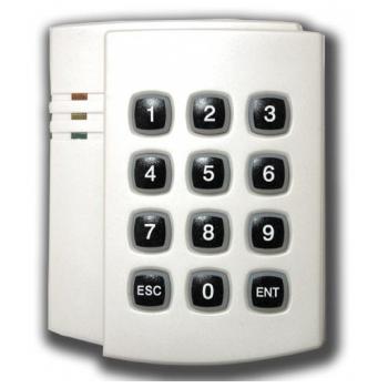MATRIX-IV (мод. EH Keys) (светлый) Считыватель EM-Marine, HID Prox II, клавиатура, ibutton, W26