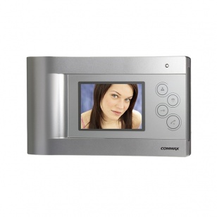 Commax CDV-43Q (Серебро) Монитор цветного видеодомофона, 4.3&amp;quot;, TFT LCD, без трубки (Hands Free), 235х140х35мм, AC 110-240В