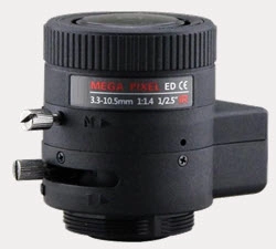 Tantos TSi - L33105D (3.3 - 10.5) 5Mp Вариообъектив с ИК коррекцией, F/1.4, 1/2.5&quot;, автодиафрагма, Direct Drive, CS - крепление