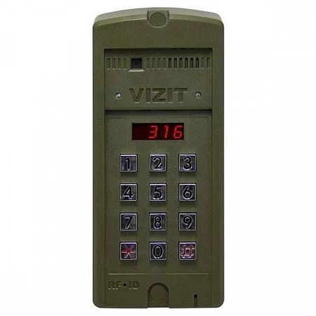 БВД-316RCP Блок вызова видеодомофона