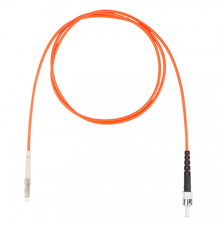 DATAREX LC-ST симплекс (simplex) OM2, нг(А)-HF, оранжевый, 2,0 м Шнур оптический коммутационный (патч-корд)