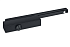 NOTEDO DC-025-095 SL+HO+DA+BC PRO EN2-4 (черный) Дверной доводчик до 100кг/1100мм, от -38°С до +60°С, cкользящая тяга в комплекте
