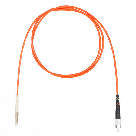 DATAREX LC-FC симплекс (simplex) OM2, нг(А)-HF, оранжевый, 1,0 м Шнур оптический коммутационный (патч-корд)