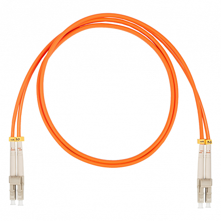 DATAREX LC-LC, дуплекс (duplex) OM2, нг(А)-HF, оранжевый, 5,0 м Шнур оптический коммутационный (патч-корд)