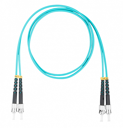 DATAREX ST-ST, дуплекс (duplex) OM3, нг(А)-HF, бирюзовый, 0,5 м ST-ST, дуплекс (duplex) OM3, нг(А)-HF, бирюзовый, 0,5 м
