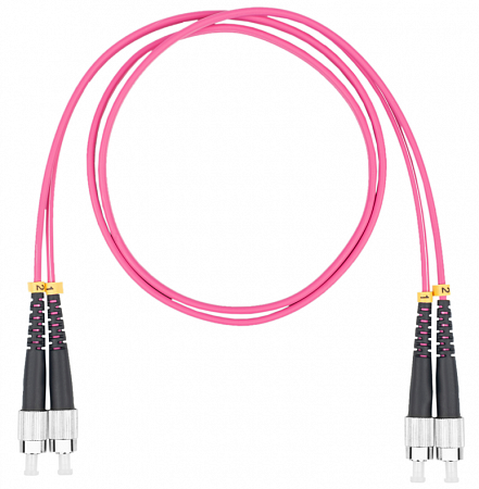 DATAREX FC-FC, дуплекс (duplex) OM4, нг(А)-HF, маджента, 7,0 м Шнур оптический коммутационный (патч-корд)