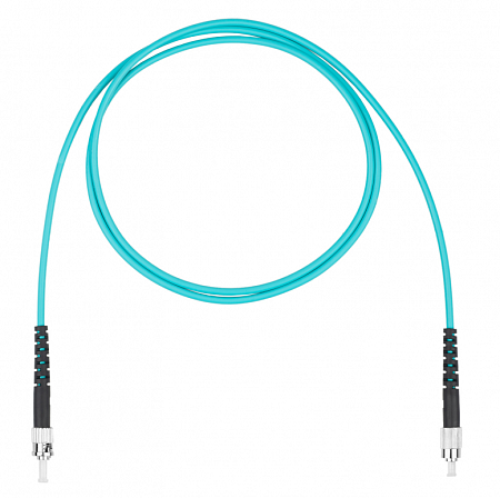DATAREX FC-ST симплекс (simplex) OM3, нг(А)-HF, бирюзовый, 5,0 м Шнур оптический коммутационный (патч-корд)