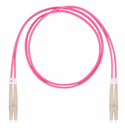 DATAREX LC-LC, дуплекс (duplex) OM4, нг(А)-HF, маджента, 10 м Шнур оптический коммутационный (патч-корд)