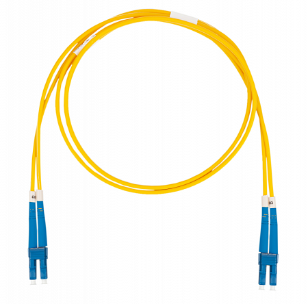 DATAREX LC-LC, дуплекс (duplex) OS2, нг(А)-HF, желтый, 1,0 м Шнур оптический коммутационный (патч-корд)