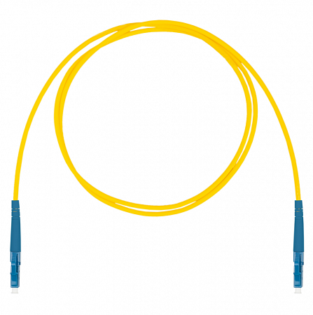 DATAREX LC-LC симплекс (simplex) OS2, нг(А)-HF, желтый, 5,0 м Шнур оптический коммутационный (патч-корд)