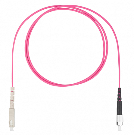 DATAREX SC-FC симплекс (simplex) OM4, нг(А)-HF, маджента, 3,0 м Шнур оптический коммутационный (патч-корд)