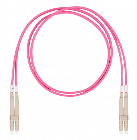DATAREX LC-LC, дуплекс (duplex) OM4, нг(А)-HF, маджента, 7,0 м Шнур оптический коммутационный (патч-корд)