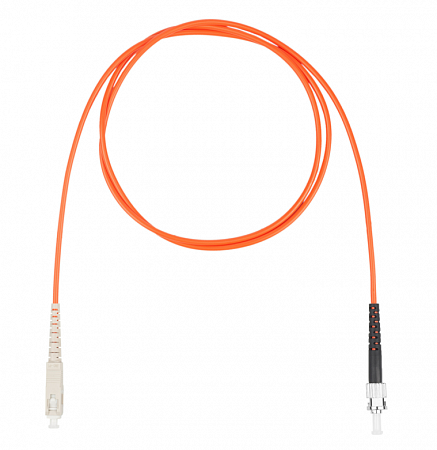 DATAREX SC-ST симплекс (simplex) OM2, нг(А)-HF, оранжевый, 15 м Шнур оптический коммутационный (патч-корд)
