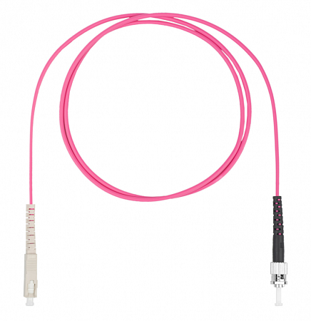 DATAREX SC-ST симплекс (simplex) OM4, нг(А)-HF, маджента, 10 м Шнур оптический коммутационный (патч-корд)
