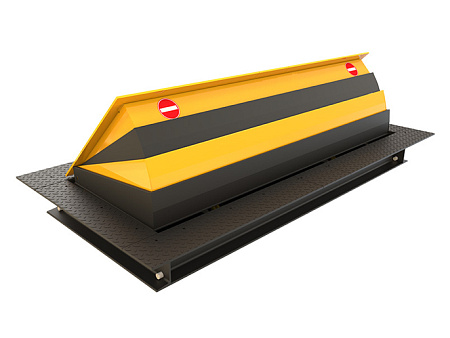 CAME RB 600 SHALLOW Блокиратор дорожный серии TRB для поверхностного монтажа с двумя гидроцилиндрами, длина 1000, высота 600 мм.