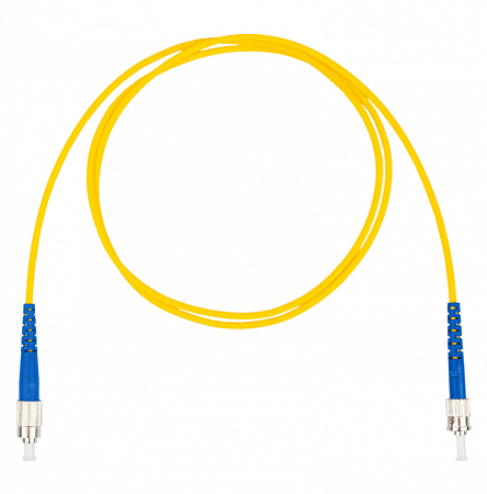 DATAREX FC-ST симплекс (simplex) OS2, нг(А)-HF, желтый, 20 м Шнур оптический коммутационный (патч-корд)