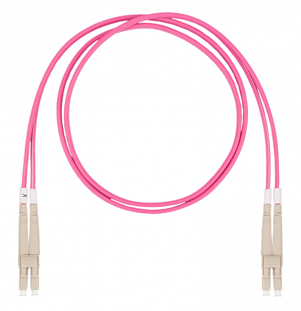 DATAREX LC-LC, дуплекс (duplex) OM4, нг(А)-HF, маджента, 5,0 м Шнур оптический коммутационный (патч-корд)