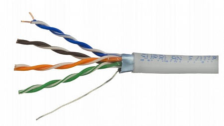 Ramcro FTP 5E 4x2xAWG24 кабель наружный, одинарная оболочка, 500м, медь, test 100м