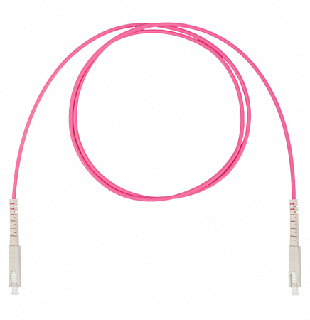 DATAREX SC-SC симплекс (simplex) OM4, нг(А)-HF, маджента, 0,5 м Шнур оптический коммутационный (патч-корд)