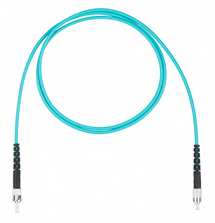 DATAREX FC-ST симплекс (simplex) OM3, нг(А)-HF, бирюзовый, 3,0 м Шнур оптический коммутационный (патч-корд)