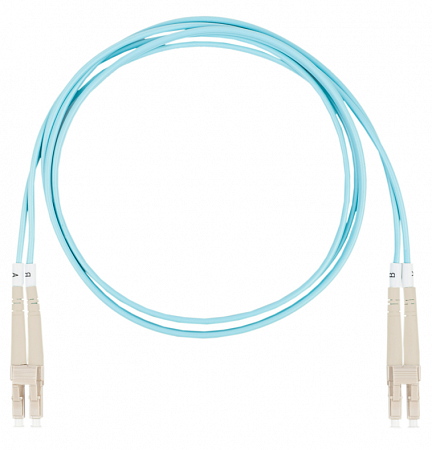 DATAREX LC-LC, дуплекс (duplex) OM3, нг(А)-HF, бирюзовый, 15 м Шнур оптический коммутационный (патч-корд)