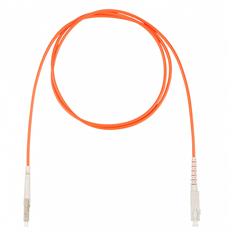 DATAREX LC-SC симплекс (simplex) OM2, нг(А)-HF, оранжевый, 1,5 м Шнур оптический коммутационный (патч-корд)