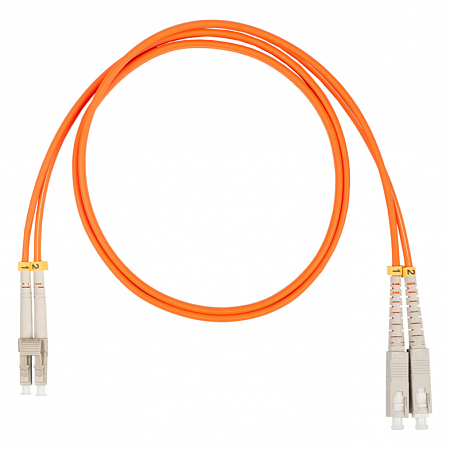 DATAREX LC-SC, дуплекс (duplex) OM2, нг(А)-HF, оранжевый, 15 м Шнур оптический коммутационный (патч-корд)