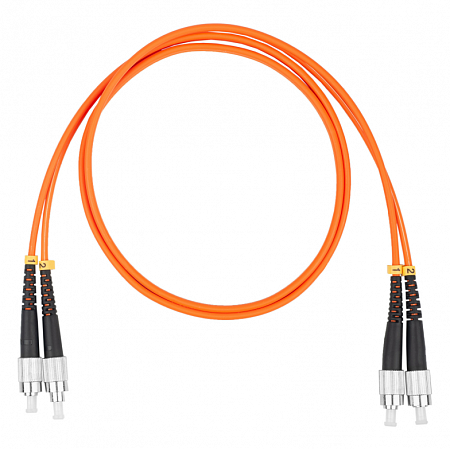 DATAREX FC-FC, дуплекс (duplex) OM2, нг(А)-HF, оранжевый, 1,5 м Шнур оптический коммутационный (патч-корд)