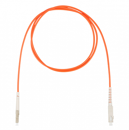 DATAREX LC-SC симплекс (simplex) OM2, нг(А)-HF, оранжевый, 10 м Шнур оптический коммутационный (патч-корд)