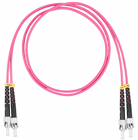 DATAREX ST-ST, дуплекс (duplex) OM4, нг(А)-HF, маджента, 3,0 м Шнур оптический коммутационный (патч-корд)