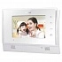 COMMAX CDV-70U (Белый) Монитор цветного видеодомофона, 7.0", TFT LCD, PAL/NTSC, без трубки (Hands Free), подключение 2х вызывных блоков и трубки DP-4VHP, вызов и связь "трубка-монитор", накладное исполнение, AC 110-240В