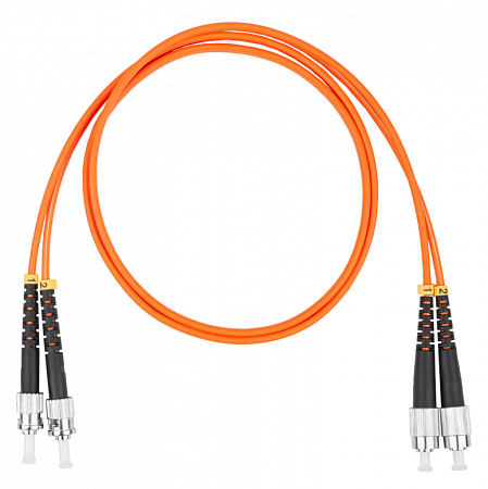 DATAREX FC-ST, дуплекс (duplex) OM2, нг(А)-HF, оранжевый, 15 м Шнур оптический коммутационный (патч-корд)
