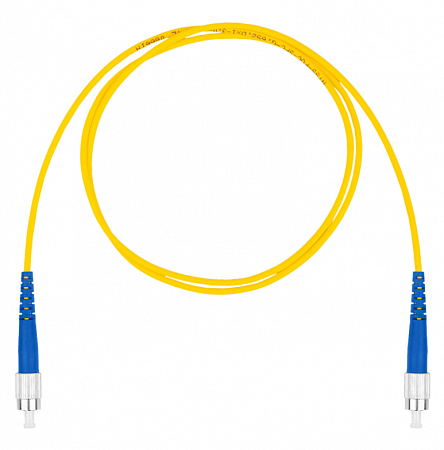 DATAREX FC-FC симплекс (simplex) OS2, нг(А)-HF, желтый, 1,0 м Шнур оптический коммутационный (патч-корд)